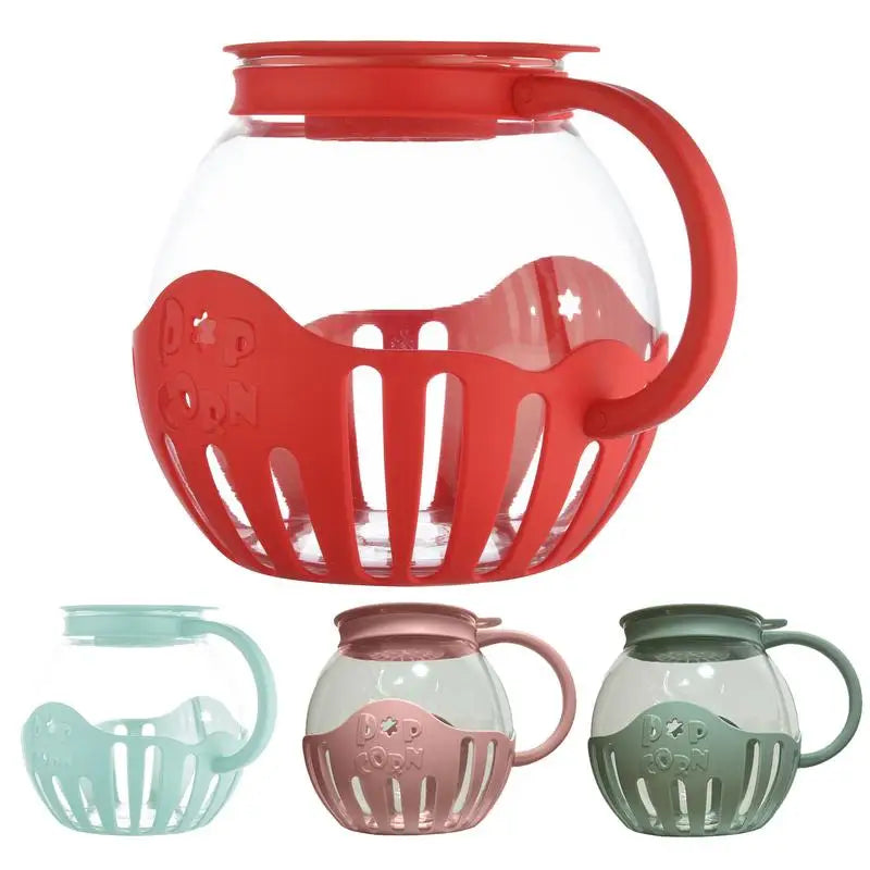 Glass Microwave Popcorn Popper