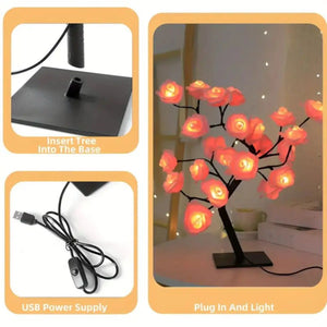 Fairy Rose Tree Lamp | A Touch of Magic for Your Home