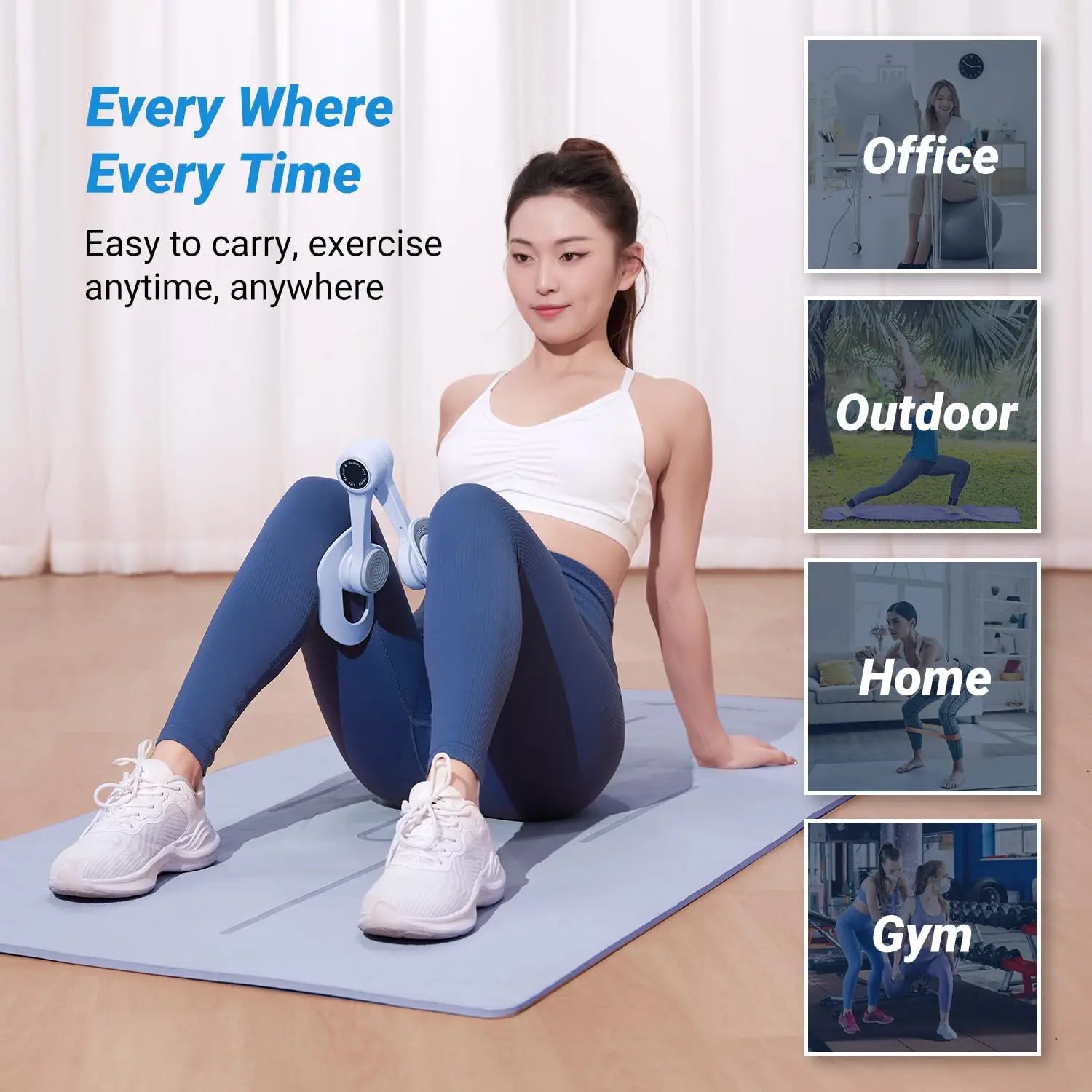 Thigh Master Pro | Strengthen Legs, Core & Pelvic Floor