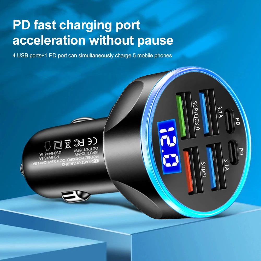 Car Charger Cigarette Lighter Plug