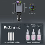 Fast Charging USB-C/ LED Starry Lights & Aromatherapy– iOS & Android