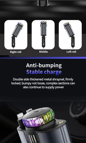 Fast Charging USB-C/ LED Starry Lights & Aromatherapy– iOS & Android
