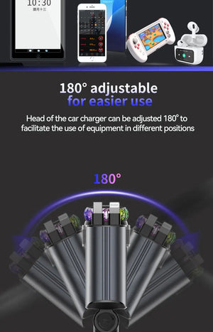 Fast Charging USB-C/ LED Starry Lights & Aromatherapy– iOS & Android