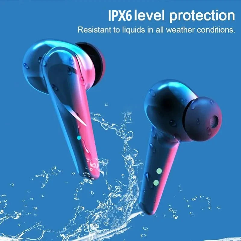 Gaming Earbuds Wireless Bluetooth Earphones With Mic Bass Audio Sound