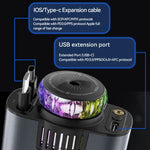 Fast Charging USB-C/ LED Starry Lights & Aromatherapy– iOS & Android