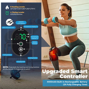 Rechargeable Heat Pad / Gentle Warmth for Shoulder, Knee & Elbow
