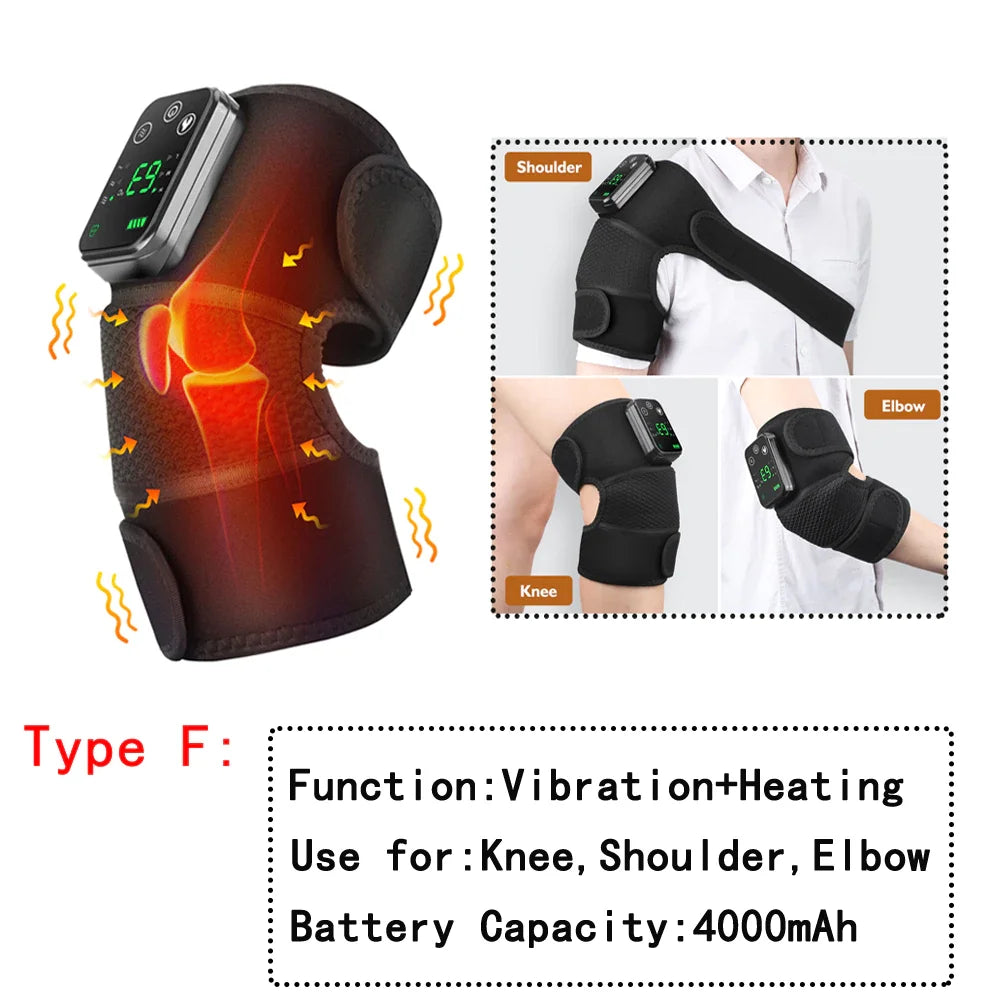 Rechargeable Heat Pad / Gentle Warmth for Shoulder, Knee & Elbow