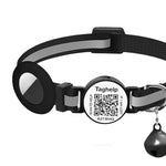 🐾 AirTag Collar for Cats & Small Dogs — Breakaway & QR Code ID