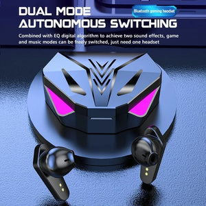 Gaming Earbuds Wireless Bluetooth Earphones With Mic Bass Audio Sound