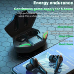 Gaming Earbuds Wireless Bluetooth Earphones With Mic Bass Audio Sound