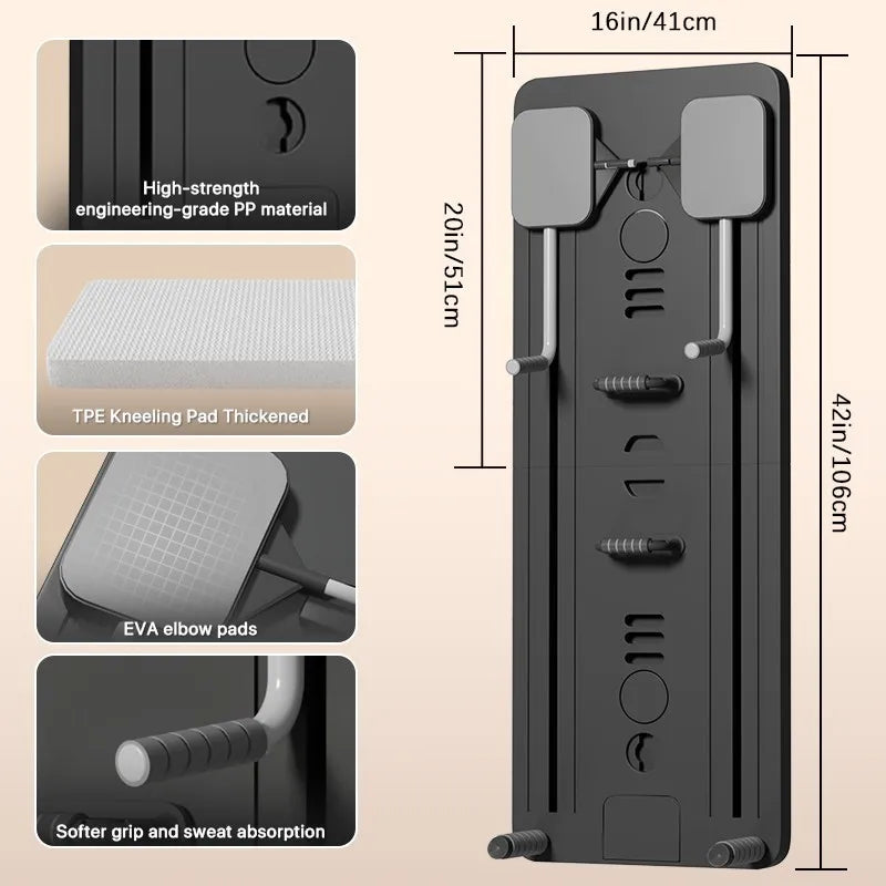 💪 Multifunctional Pilates & Core Trainer | All-in-One Home Fitness Board