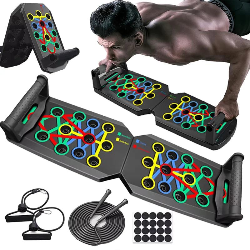 Multifunctional Push-up Bar Equipment For Chest Abdomen Arms/Back Training