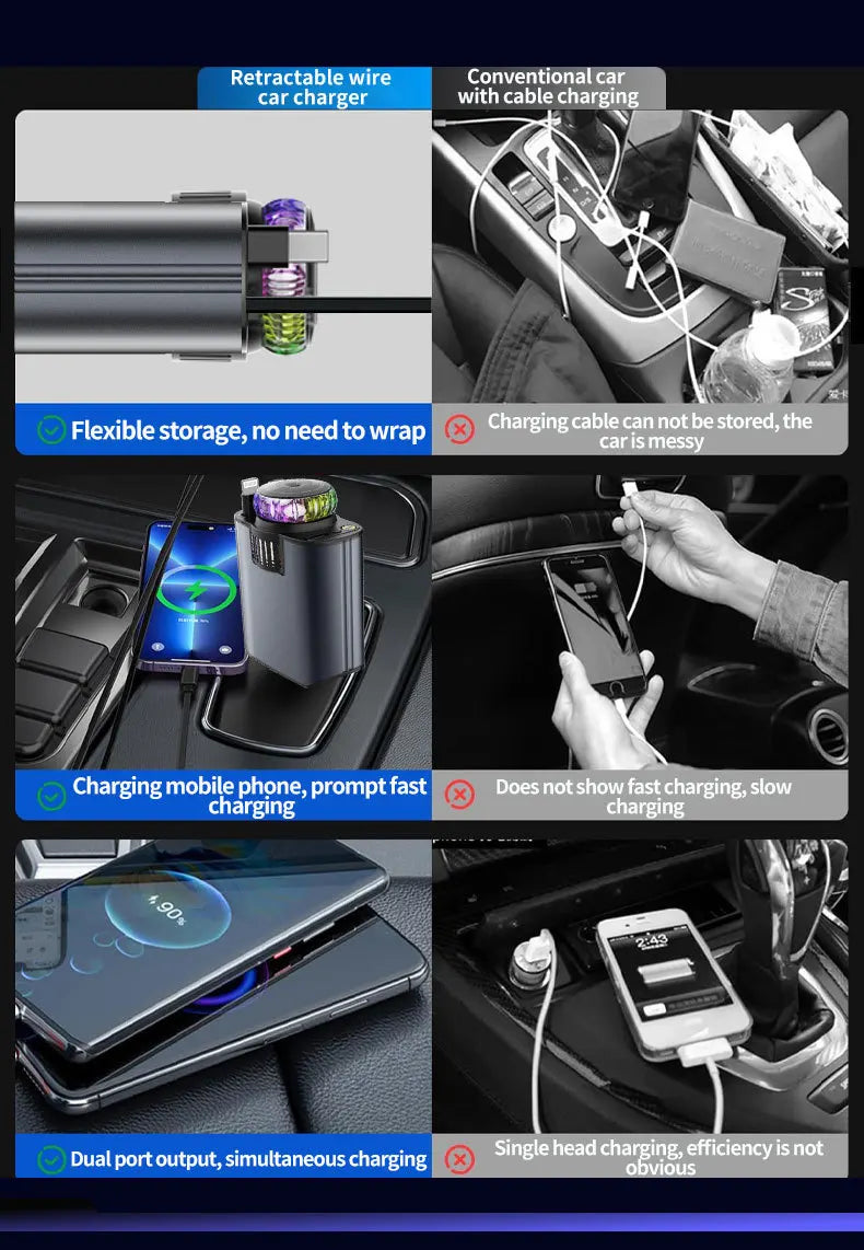 Fast Charging USB-C/ LED Starry Lights & Aromatherapy– iOS & Android