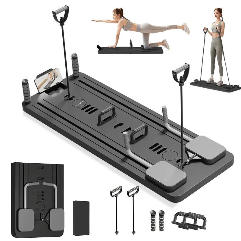 💪 Multifunctional Pilates & Core Trainer | All-in-One Home Fitness Board