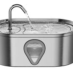 Stainless Steel Pet Water Fountain Ultra-Quiet and Automatic