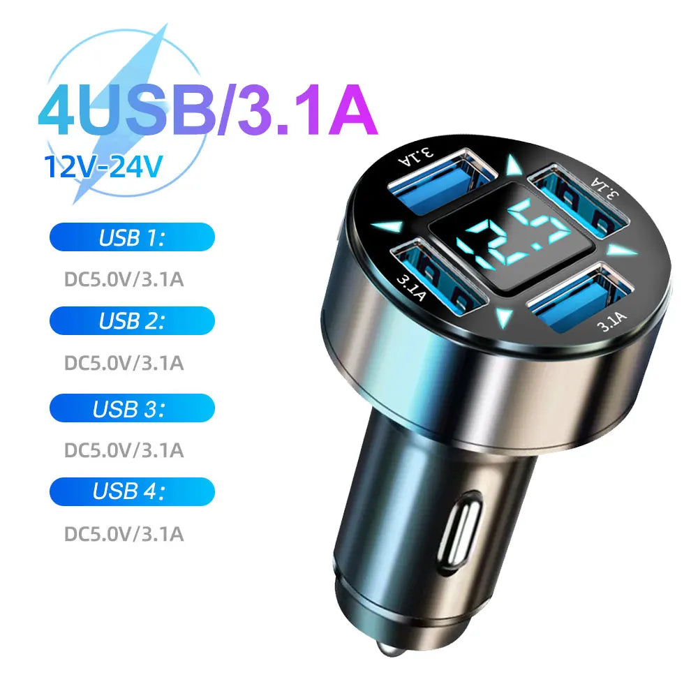 Car Charger Cigarette Lighter Plug