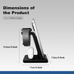 3-in-1 Wireless Charging Station – Fast, Foldable, Magnetic